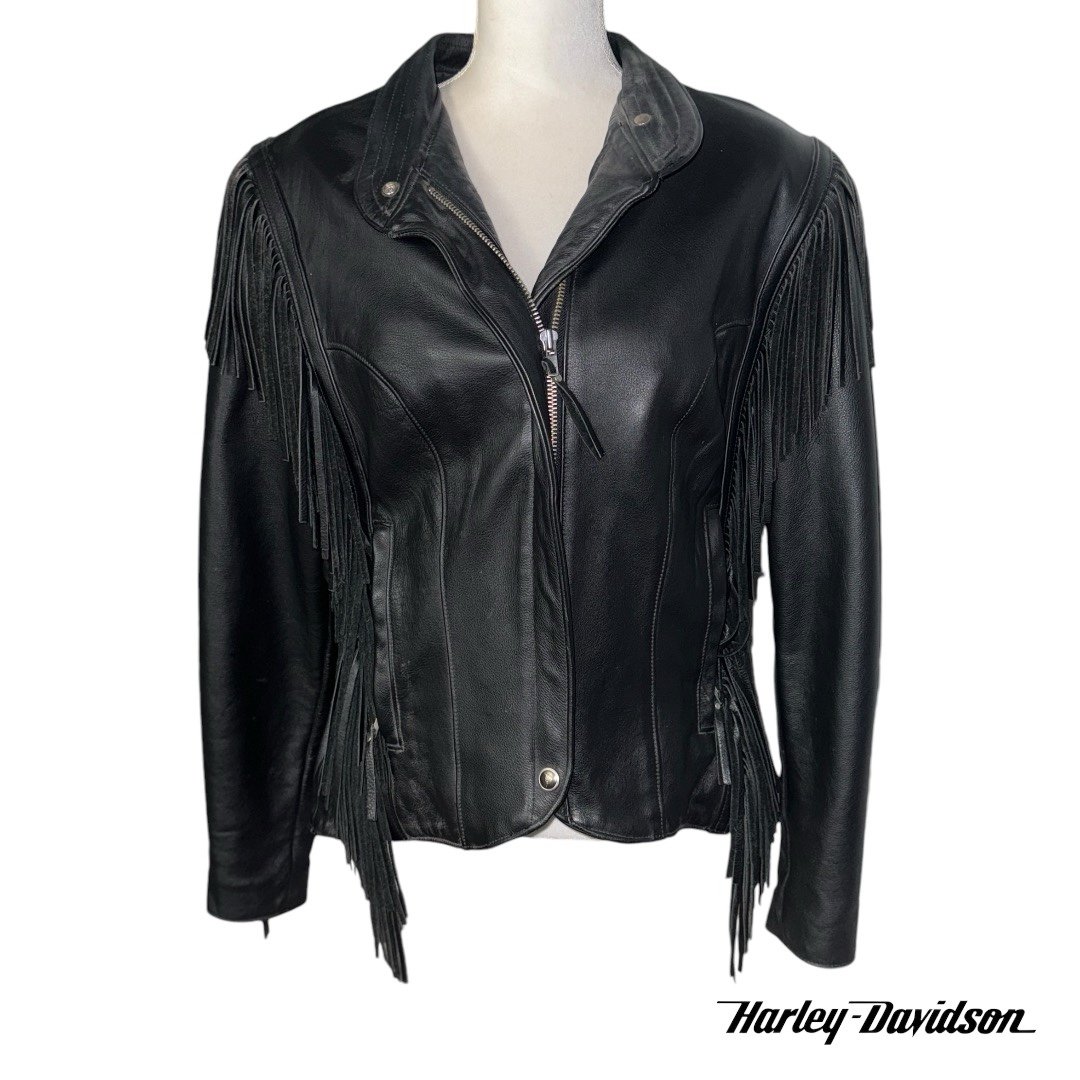Vintage Y2K women’s Harley Davidson Leather