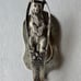 Antique Sterling Silver Grizzly Bear Souvenir Napkin Ring /Clip Rare