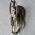 Antique Sterling Silver Grizzly Bear Souvenir Napkin Ring /Clip Rare