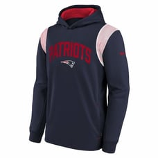 New England Patriots Nike Youth Therma-Fit Sideline Hoodie Medium 10-12 Navy NWT