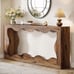 63 Inches Farmhouse Console Table with Storage