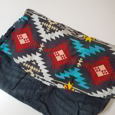 Reclaimed Blue Jean Handmade Handbag-Fully Lined and Ready to Ship!
