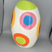 Indra Hand Painted Fine Stoneware Vase retro, MCM,
