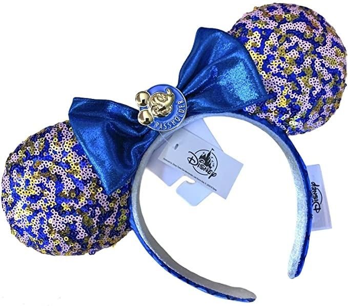 Disney 2020 Minnie Mouse Sequin Passholder Headband NWT 400929413866