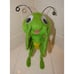 Needle Felting Grasshopper handmade wool roving cute insect collectable
