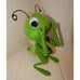 Needle Felting Grasshopper handmade wool roving cute insect collectable