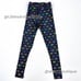 Zumba Eye Ruched Leggings (E051)-Size S for Women