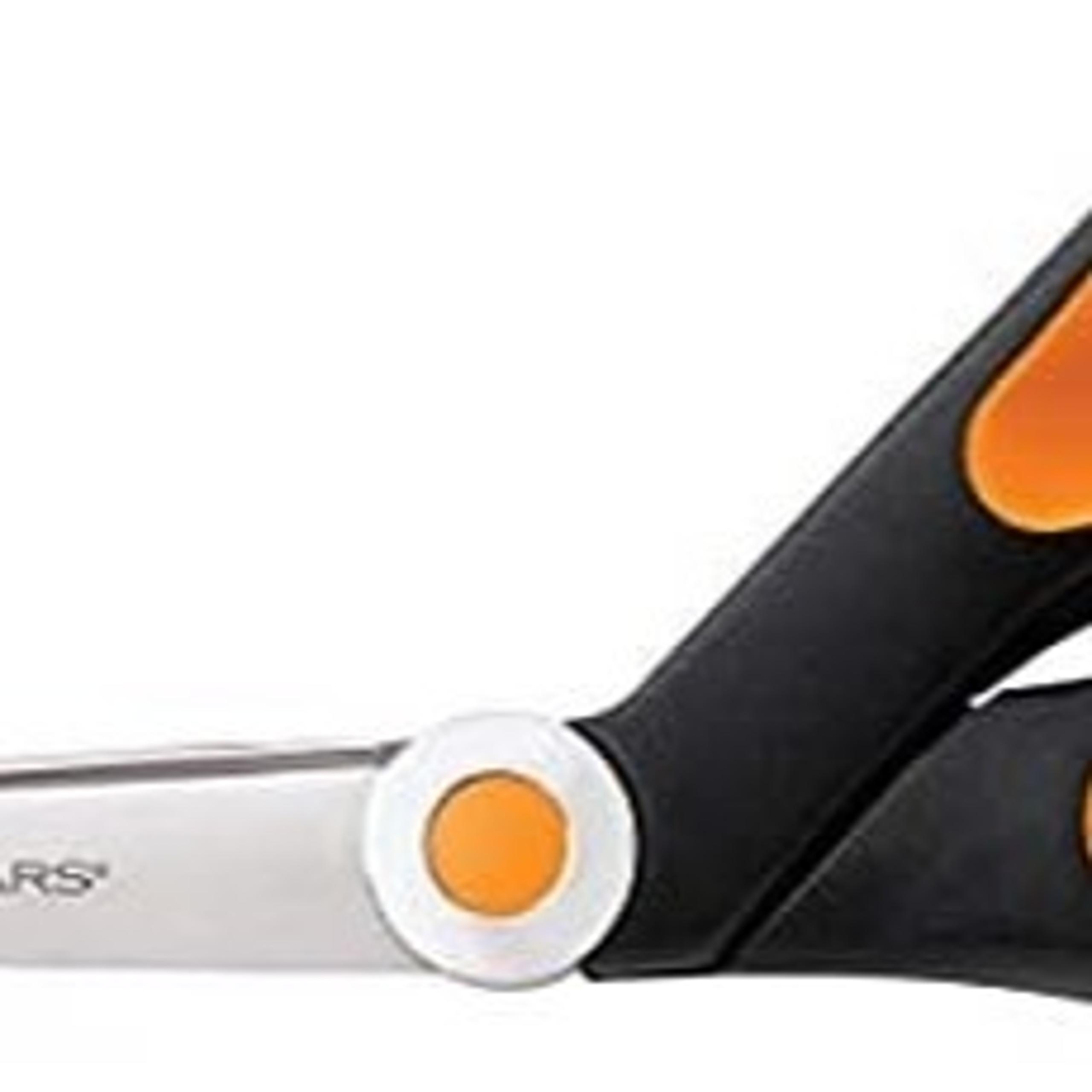 Fiskars RazorEdge SoftGrip Fabric Scissors - 8" Premium Stainless Steel Scissors