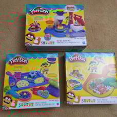New Play-Doh 3 playset lot