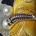 Sterling Silver 14K YG Double Pearl & Diamond Bypass Ring