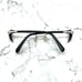 Prada Eyeglasses VPR 60N 2BB-1O1 Black Rectangular Womens Frames 52[]15 130