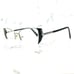 Prada Eyeglasses VPR 60N 2BB-1O1 Black Rectangular Womens Frames 52[]15 130