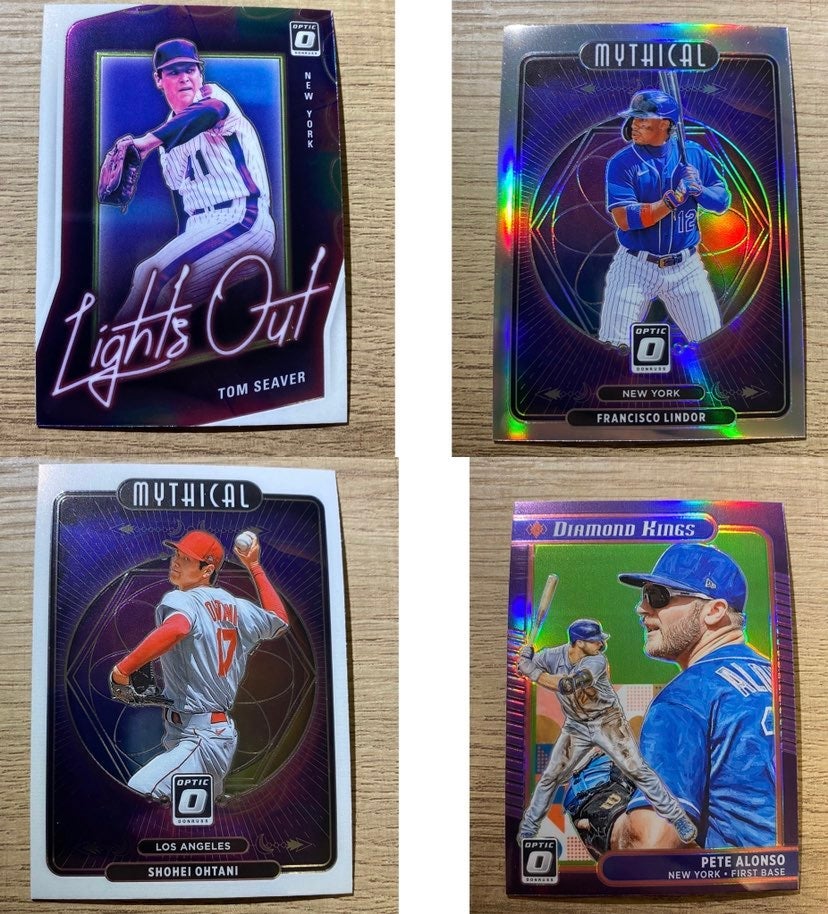 PANINI 2021 OPTIC BASEBALL CARDS - DONRUSS - LOT
