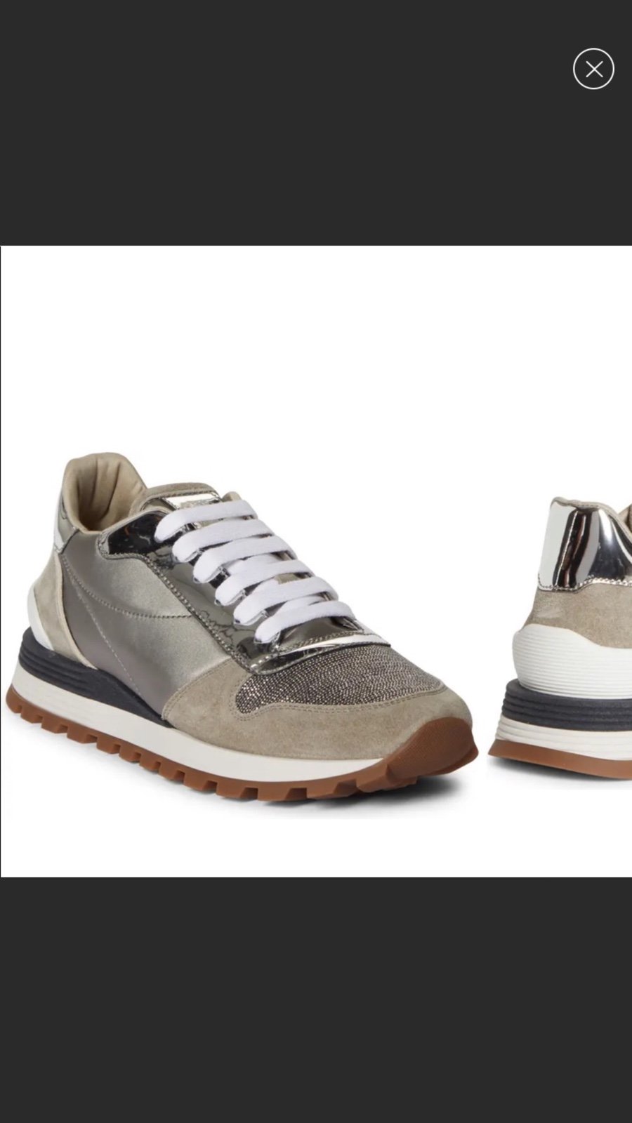 BRUNELLO CUCINELLI Monili Runner Sneaker