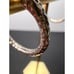 Signed Sarda sterling silver hammered hoop earrings new in bag