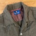 Vintage 70s Sierra Wools Army Green Japanese Wool Button-Up Shirt – Men’s Large