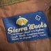 Vintage 70s Sierra Wools Army Green Japanese Wool Button-Up Shirt – Men’s Large