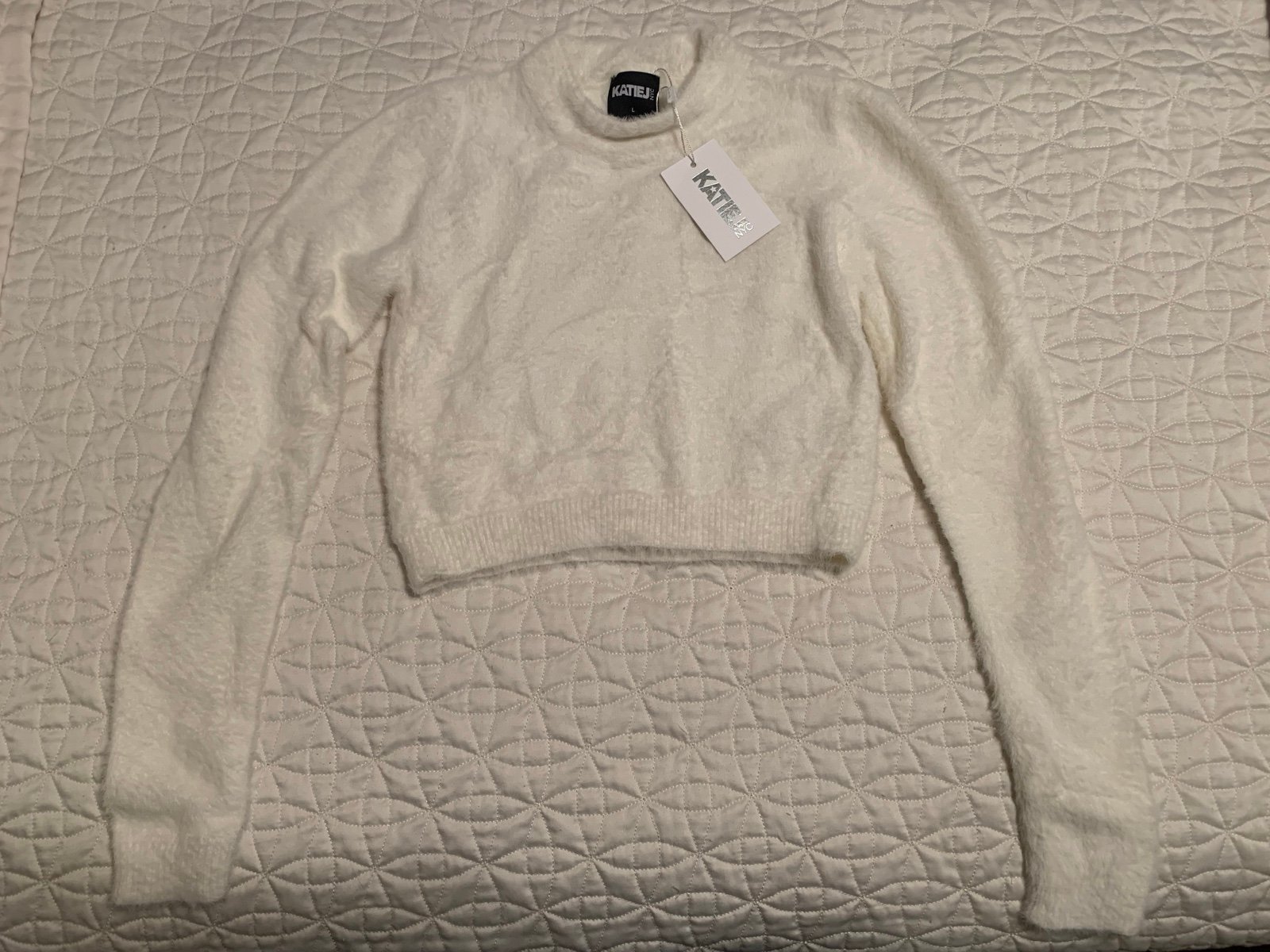 Cream sweater