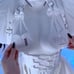 Moeflavor White Meka Maid Size L/XL (NWT)