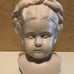 VINTAGE 1965 Head Sculpture Maiden Statue Signed Home Decor Bust