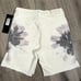Edwin Womens Cai Jean Shorts 7 Cutoff - White Tie Dye Horizon - Size 25 - 168