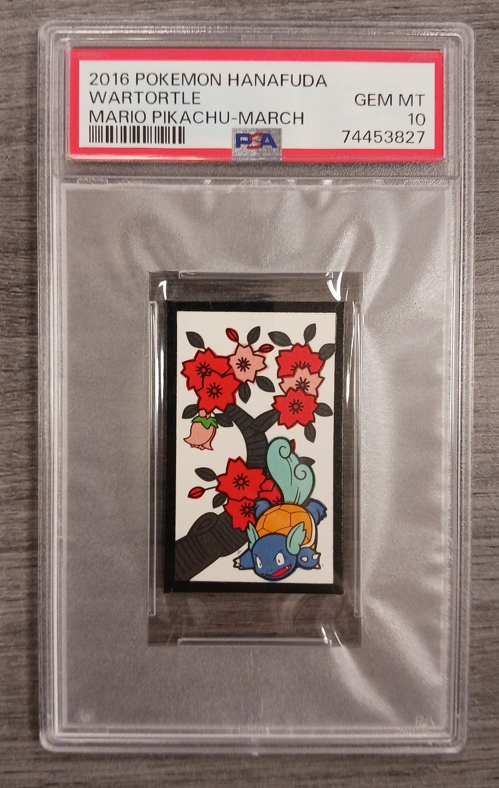 PSA 10 Wartortle Hanafuda