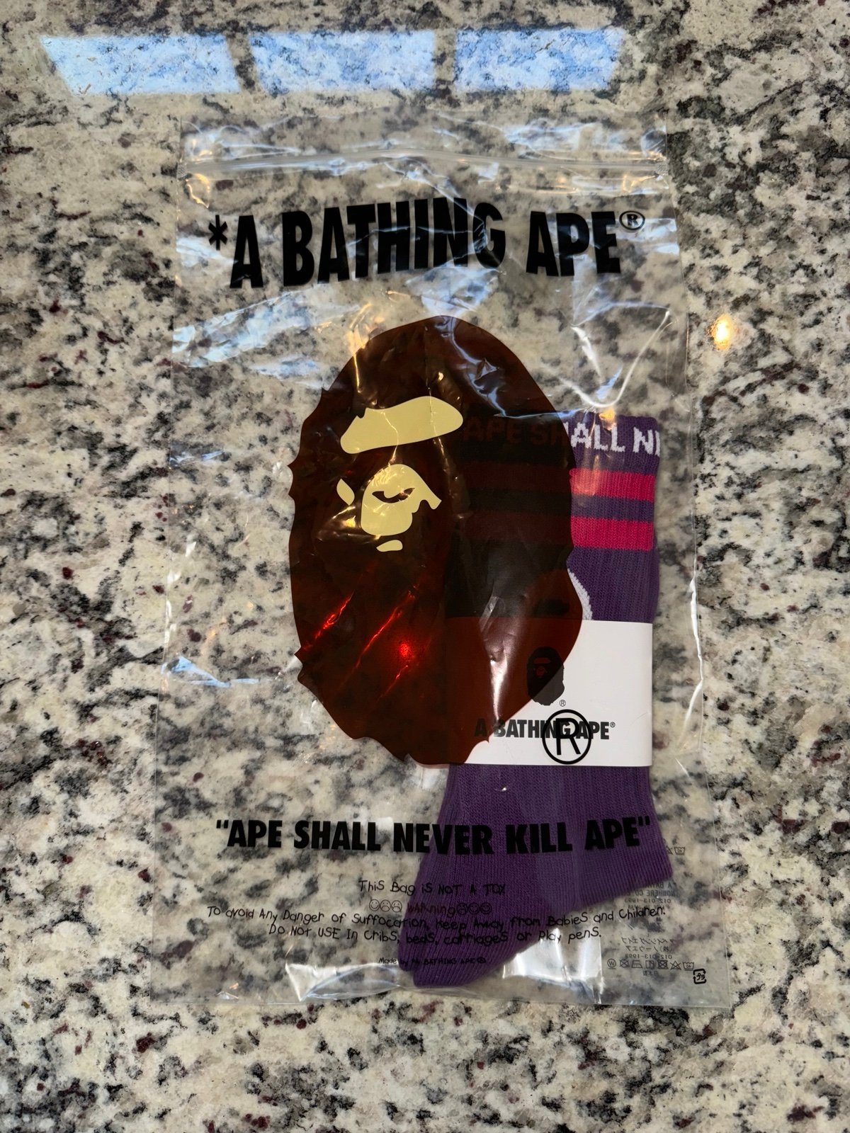 BAPE Ape Head Line Socks (SS24)
