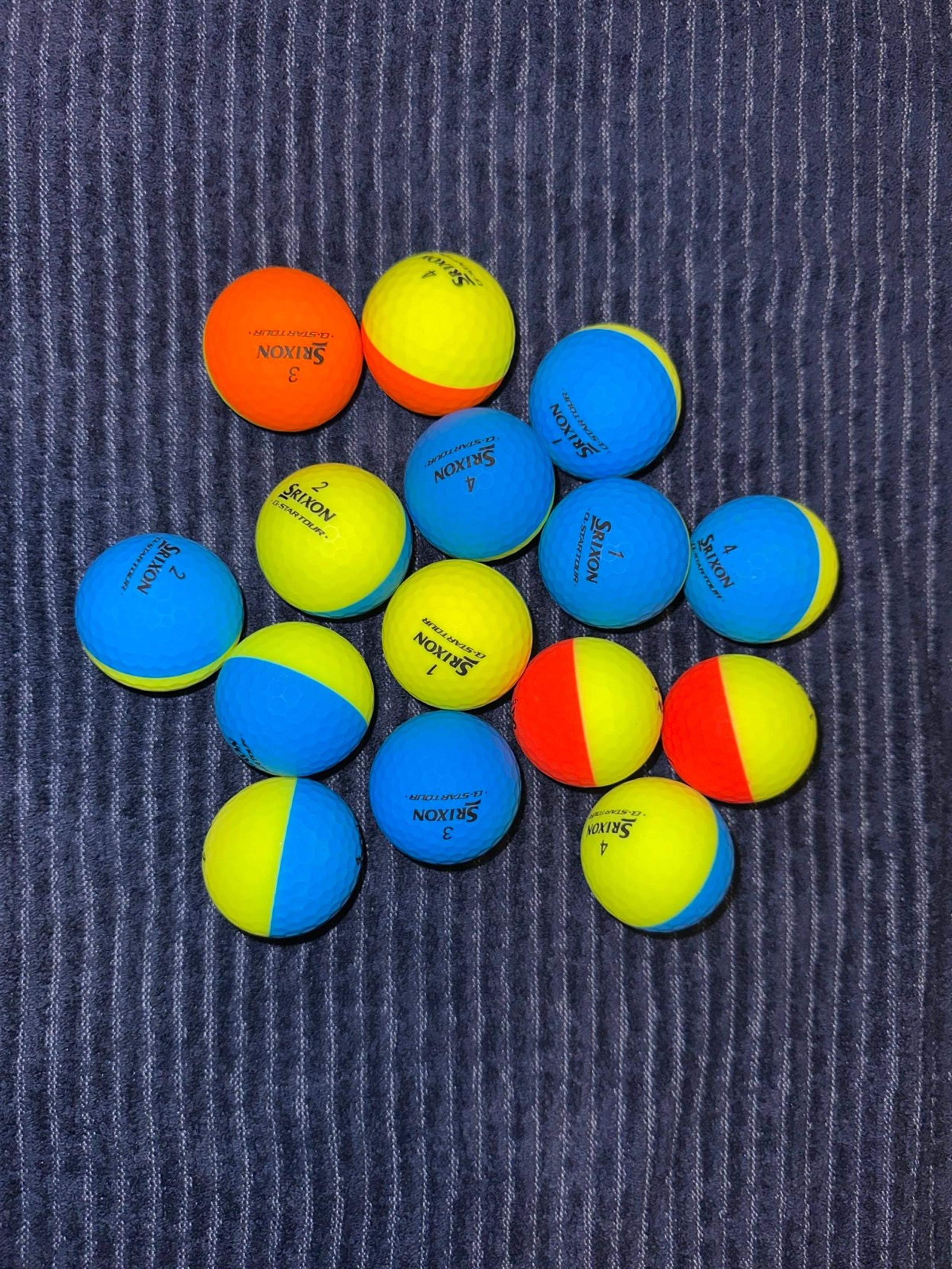 Srixon Q-Star Tour Divide used Golf Balls