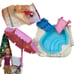 1993 pool chair doll towel & patio chair slide set