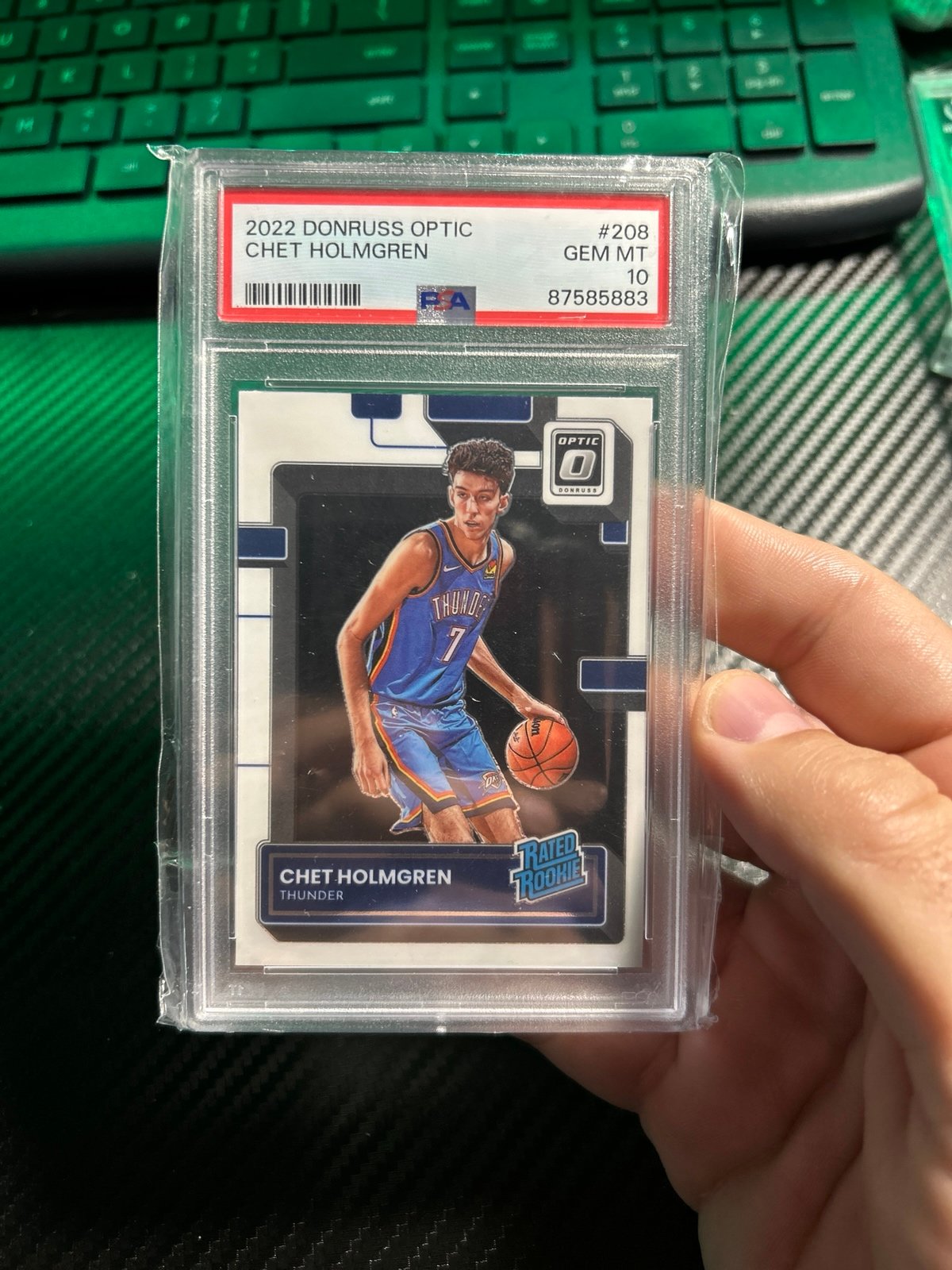 2022 Optic Chet Holmgren Rated Rookie