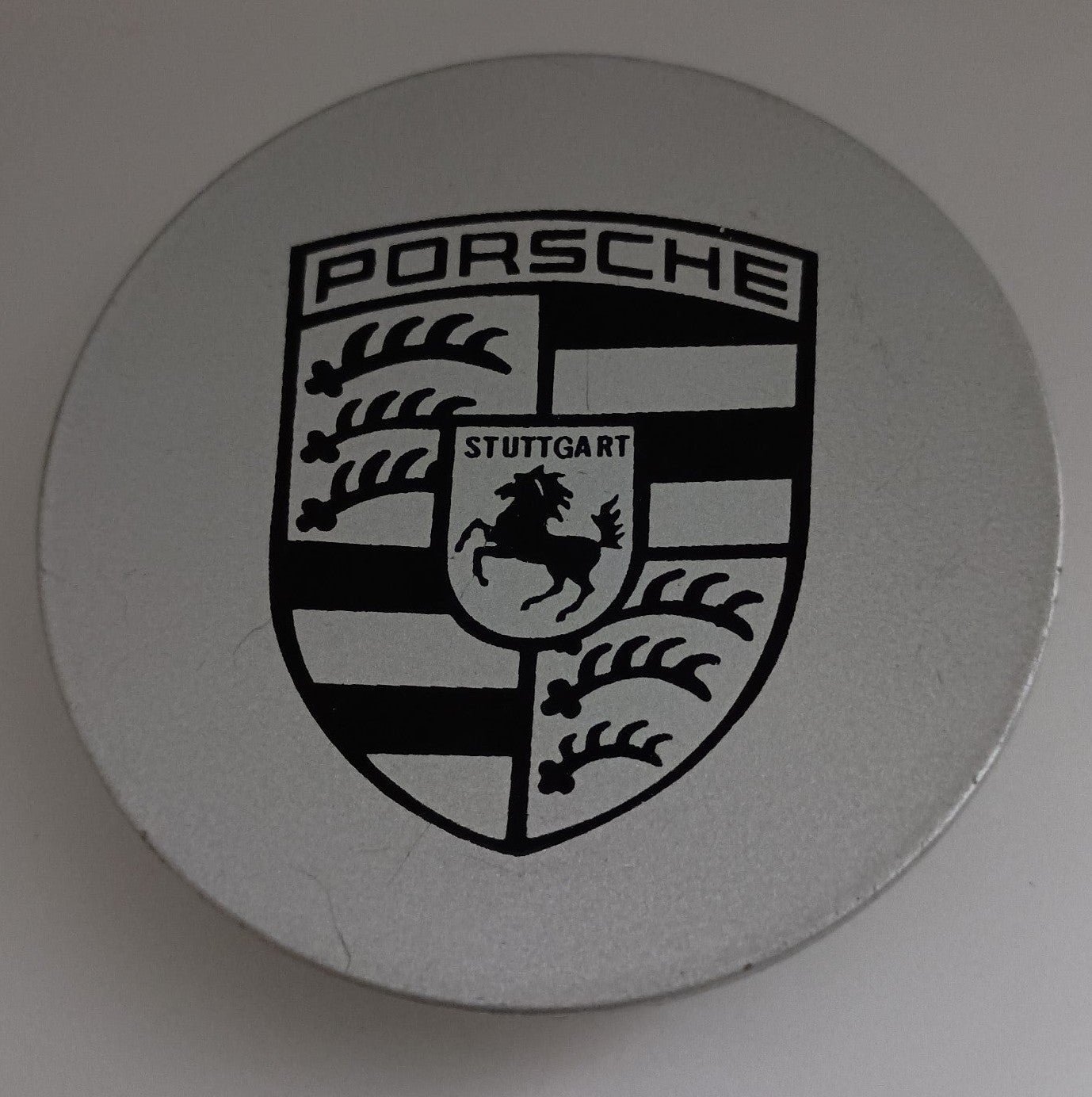 1-porsche wheel center cap plastic NEW