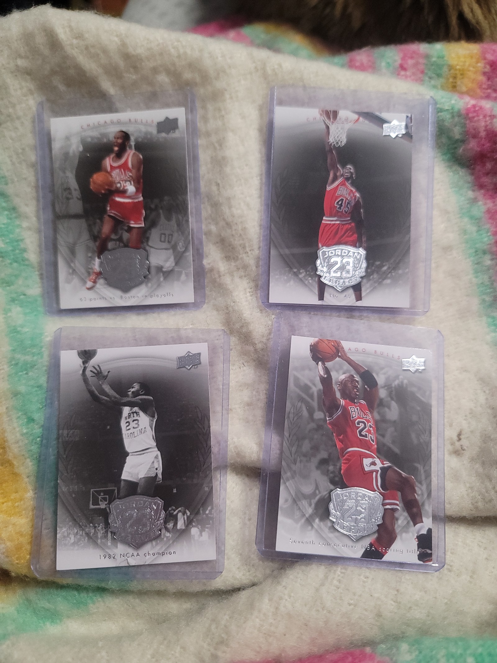Michael Jordan Legacy cards lot of 4