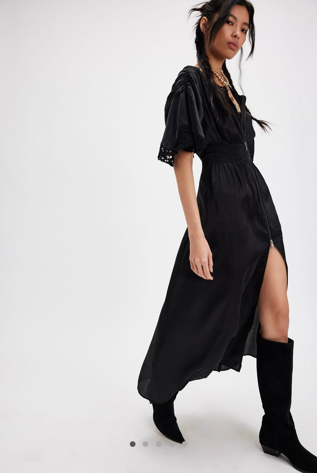 NWOT size Medium Free People Midsummers Day Midi Dress