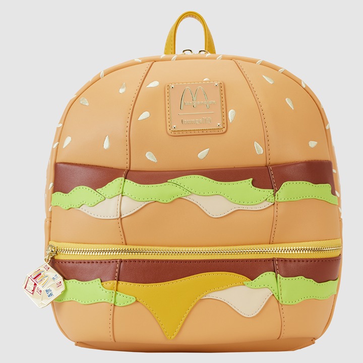McDonald's Big Mac Figural Mini Backpack