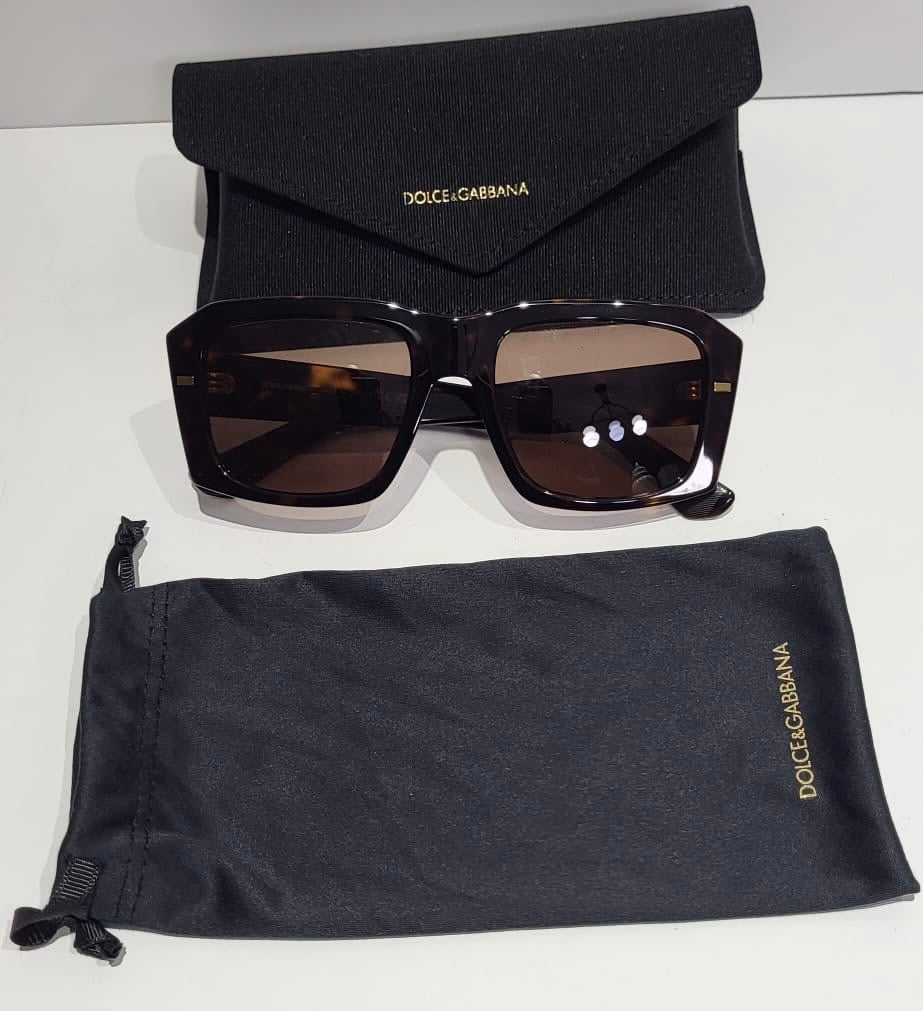 Dolce & Gabbana DG 4430F (Unisex) Sunglasses Havana with dark brown