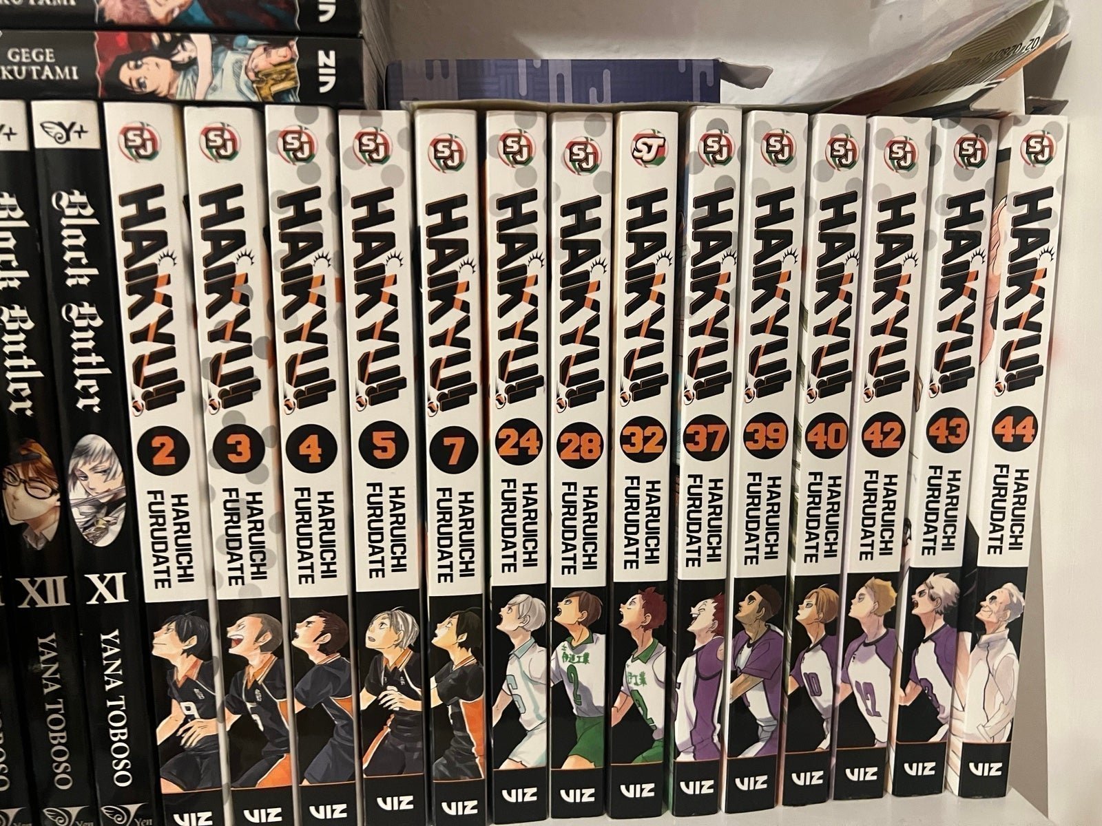 HAIKYUU MANGA 14 volumes + 3 extra duplicates