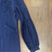 Lilly Pulitzer True Navy Bartlett Embroidered Sequin Sweatshirt Dress SZ SM