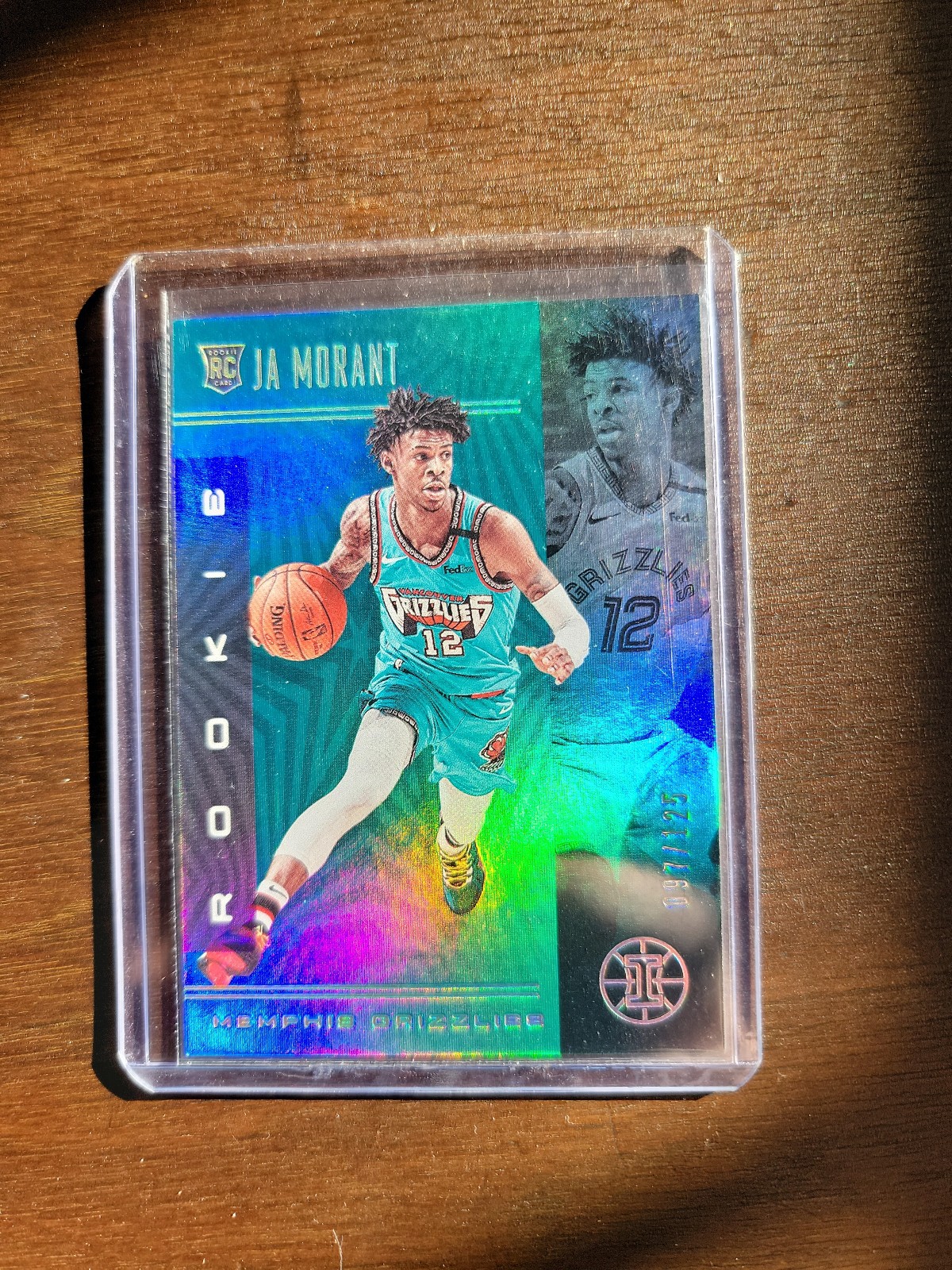 Ja Morant 2019 Illusions Teal /125 Rookie