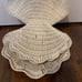 Vintage White Wicker Nesting Shells