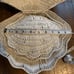 Vintage White Wicker Nesting Shells
