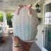 Vintage Napcoware White Baby Buggy Ceramic Nursery Decorative Bassinet Planter