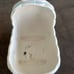 Vintage Napcoware White Baby Buggy Ceramic Nursery Decorative Bassinet Planter
