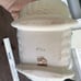 Vintage Napcoware White Baby Buggy Ceramic Nursery Decorative Bassinet Planter