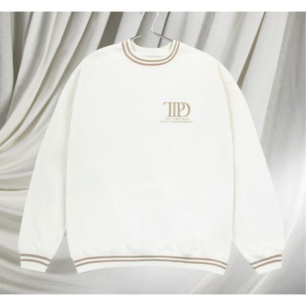 Taylor Swift Tortured Poets Department Crewneck Sweater, Small