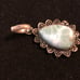 16-16 Larimar Tear drop necklace pendent