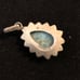 16-16 Larimar Tear drop necklace pendent