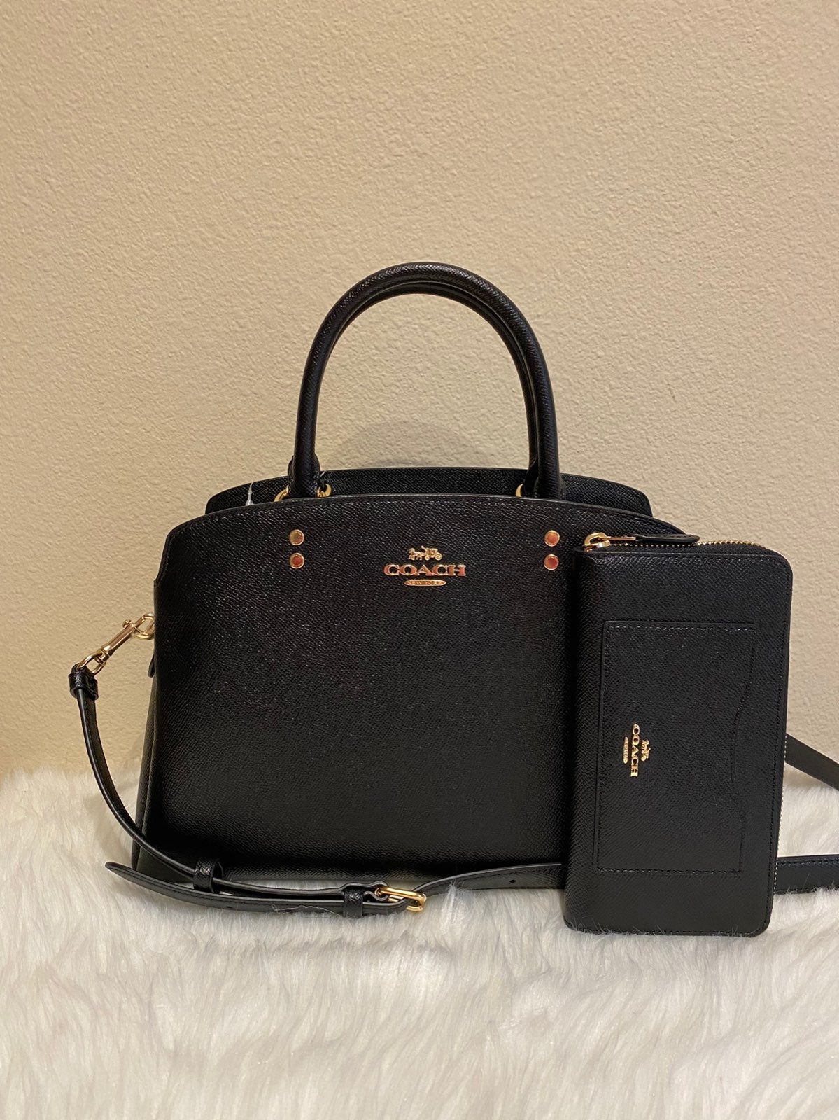 Coach purse and wallet set