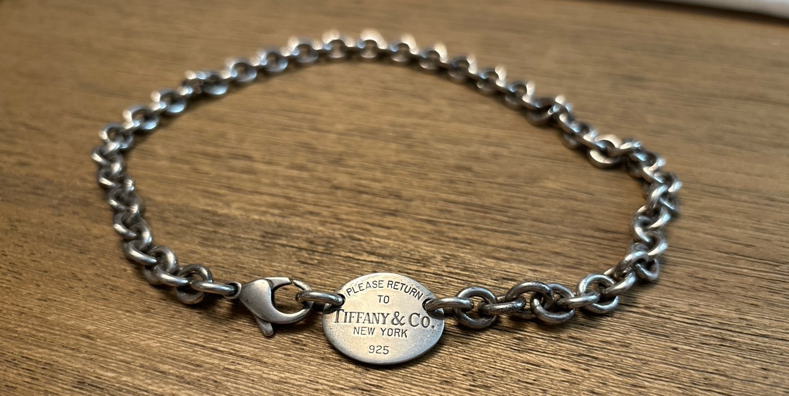 Return to Tiffany Oval I.D. Necklace