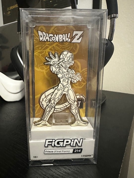 Dragon Ball Z Frieza Final Form 214 Figpin Pin BAIT SDCC 2019 Exclusive LE 1000
