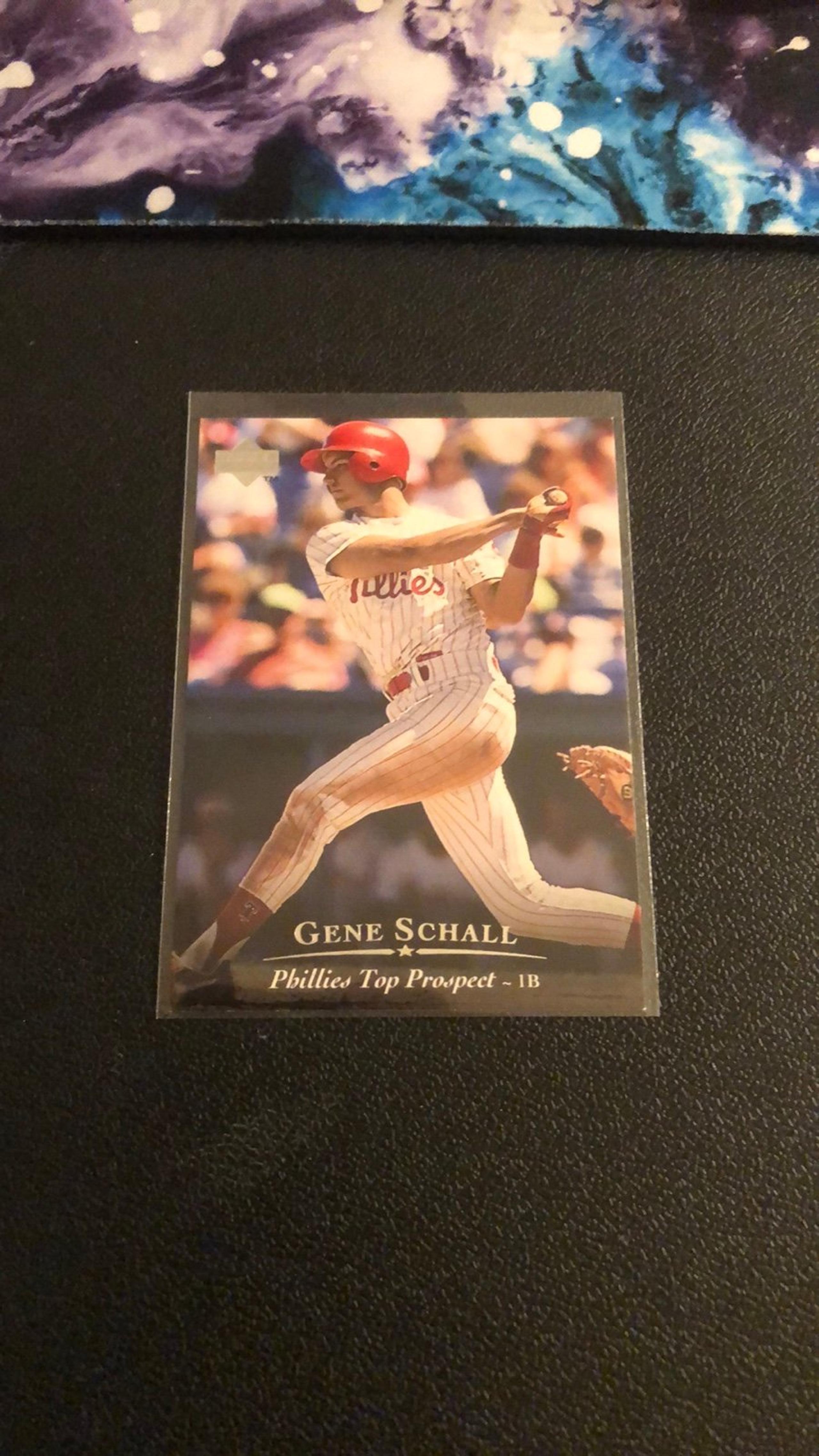 1994 Upper Deck Gene Schall #82 Baseball Trading Card Item #ME861